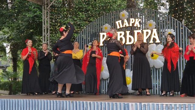 Танцы Фламенко в Сочи Испанский танец Парк Ривьера -1