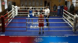 192 финал 46 кг Курбанов Имран СКА Хайдаров Азиз СШОР им.Королёва