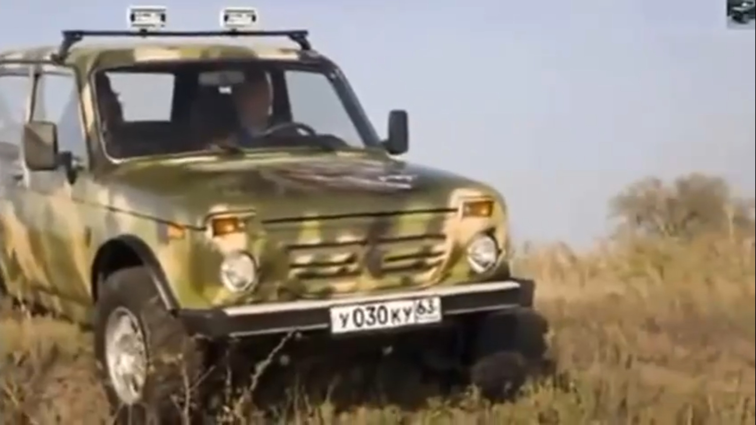 #13. ВАЗ НИВА 21213 4Х4 ПУТИНА В В - "РЫСЬ" (АВТО БЛОГ 2014)