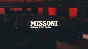 Показ женской коллекции Missoni осень-зима 2026-2027