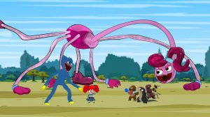 Годзилла против атаки Конга на монстров Poppy Playtime： монстры от слабейшего к сильнейшему？ (2)