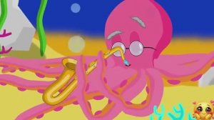 ✅Мультфильм для Детей «Осьминог и его песни» 🐙🎶