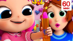Играем в Салон Красоты | Развивающие Мультики Для Детей | Little Angel