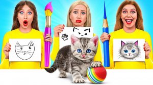 Кто Лучше Нарисует Предмет, Получит Его # Смешные Ситуации с Едой от Mega DO Challenge