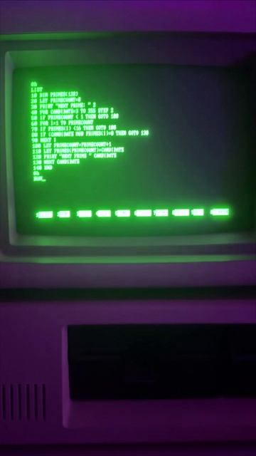 IBM 5150 PC 1981 Green Phosphor Monitor vintagetech ibm phosphor смотреть онлайн