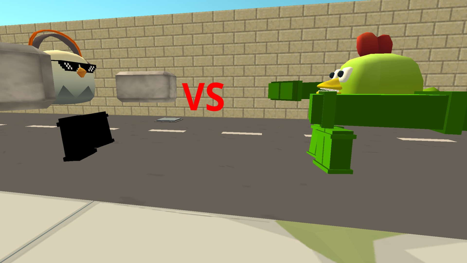 Я VS одного зомби