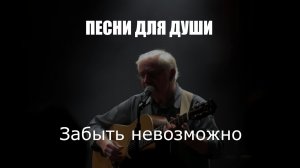 ПЕСНИ ДЛЯ ДУШИ|Забыть невозможно|НАСТОЯЩИЙ ШАНСОН