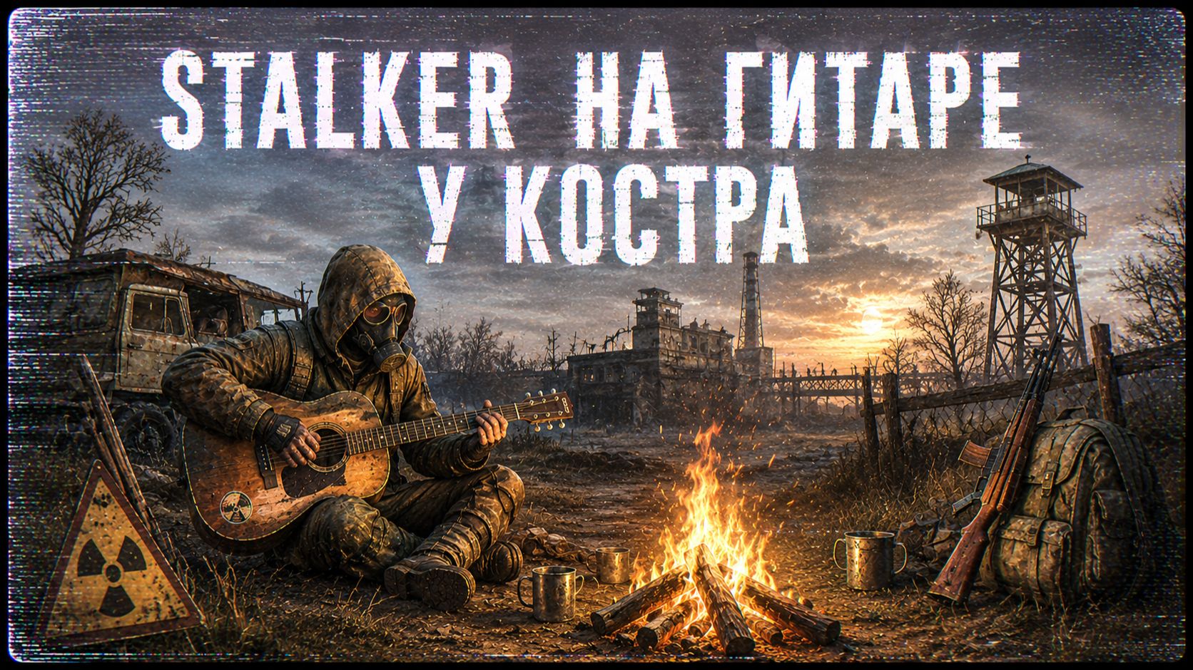 STALKER НА ГИТАРЕ У КОСТРА