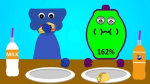 ✅Huggy wuggy   Asmr Mukbang Animation   Asmr Drinking Sounds   NCR Animation