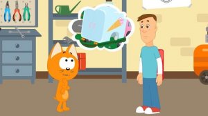 32. Котенок Котэ и Волшебный гараж   Капибара и Машинка Холодильник   Мультик для самых маленьких
