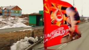 Под знаменем Победы: автопарад 9 Мая