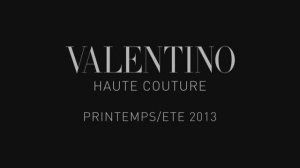 Показ женской коллекции Valentino весна-лето 2013