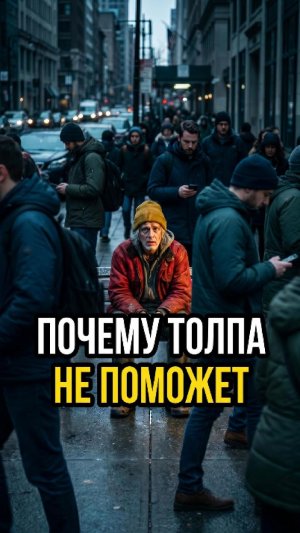 Почему толпа не поможет