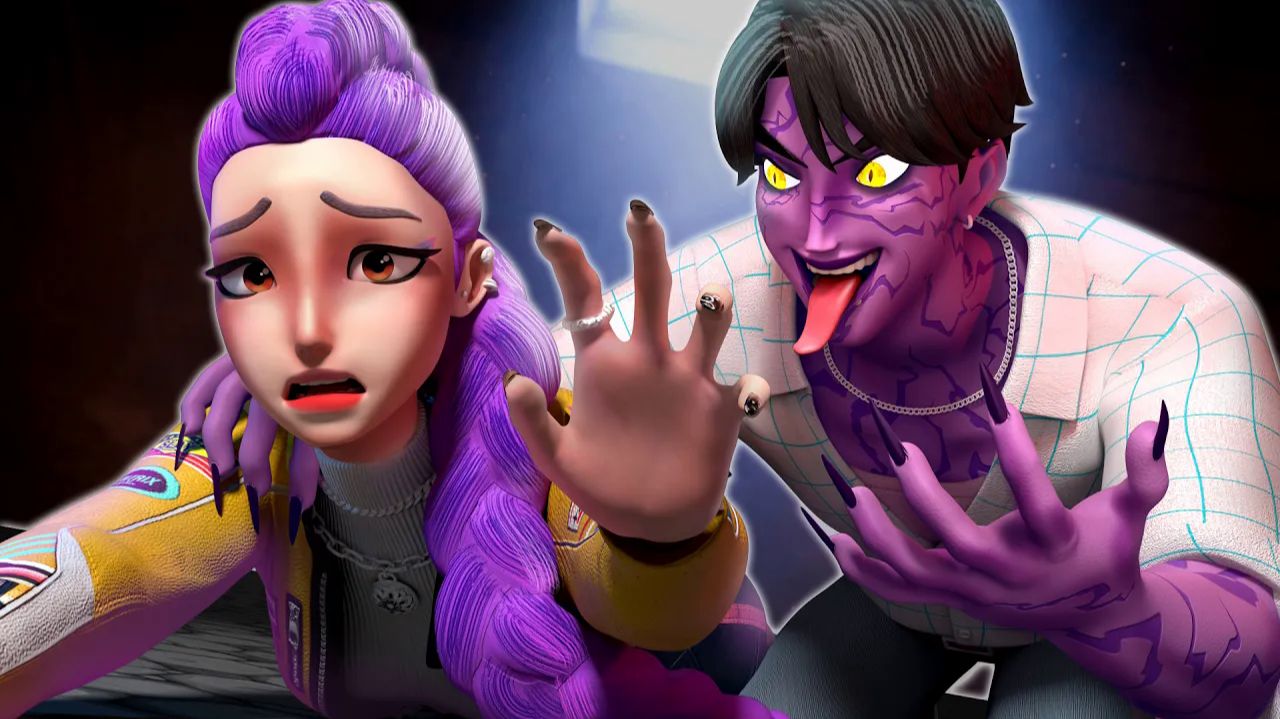 HUNTRIX — БОЛЬШОЙ ФАНАТ SAJA  BOYS？! СПАСИТЕ HUNTRIX｜ KPop Demon Hunters Animation