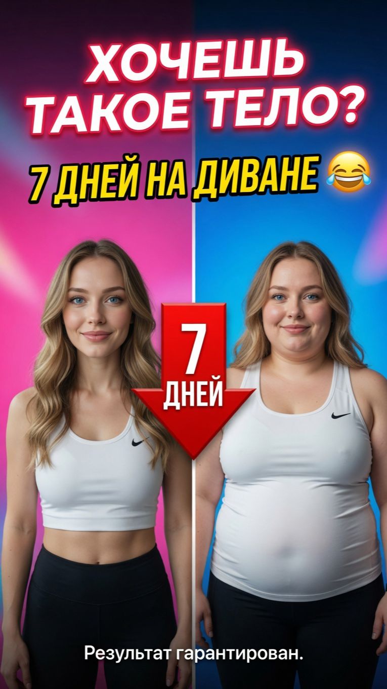 7 дней — и у тебя идеальное тело 🔥