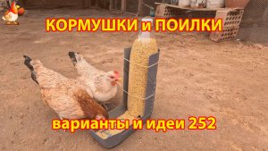 Кормушки и поилки для кур своими руками 252 🪚✂️ Пошаговая инструкция как сделать 🐔 🐓❣️