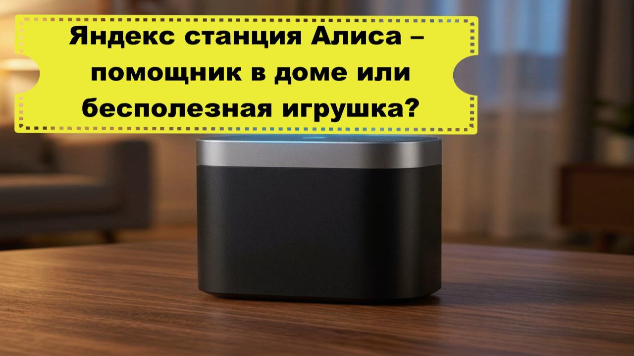 Яндекс станция Алиса – помощник в доме или бесполезная игрушка? смотреть онлайн