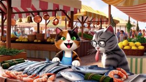 🐱🛒 ВЕСЁЛЫЙ МУЛЬТ про кошек, правящих рынком: смех гарантирован!