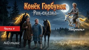 [Конёк-Горбунок] – Рок сказка часть 6 о верном друге и царе-дураке | Сказка Ершова в метал-обработке