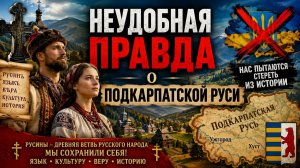 Подкарпатская Русь: кто и зачем скрывает настоящую историю русинов?