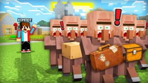 ПОЧЕМУ ЖИТЕЛИ БОЯТСЯ ДЕРЕВНИ НОМЕР 13 В МАЙНКРАФТ  - Компот Minecraft