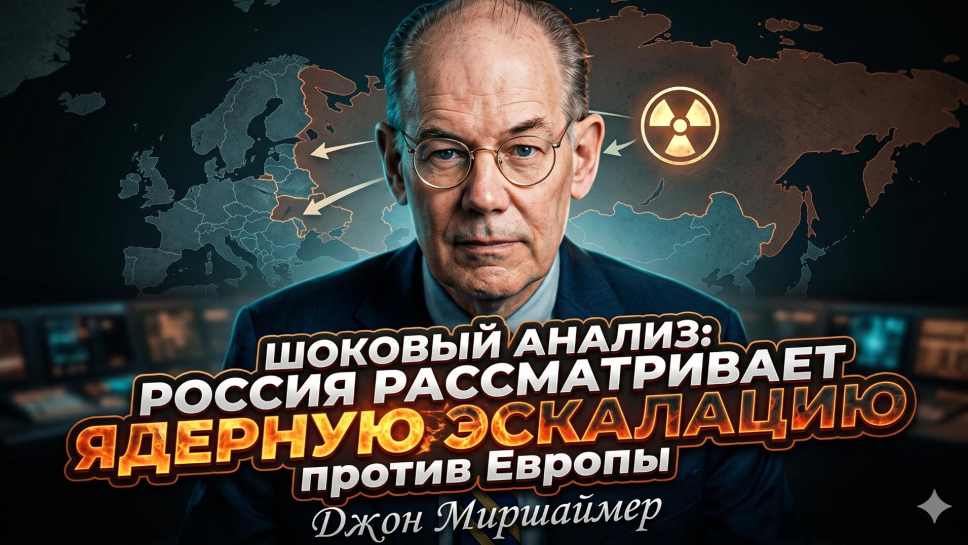 ☢️Джон Миршаймер | Красная кнопка: Россия всерьёз думает о ядерном ударе по Европе
