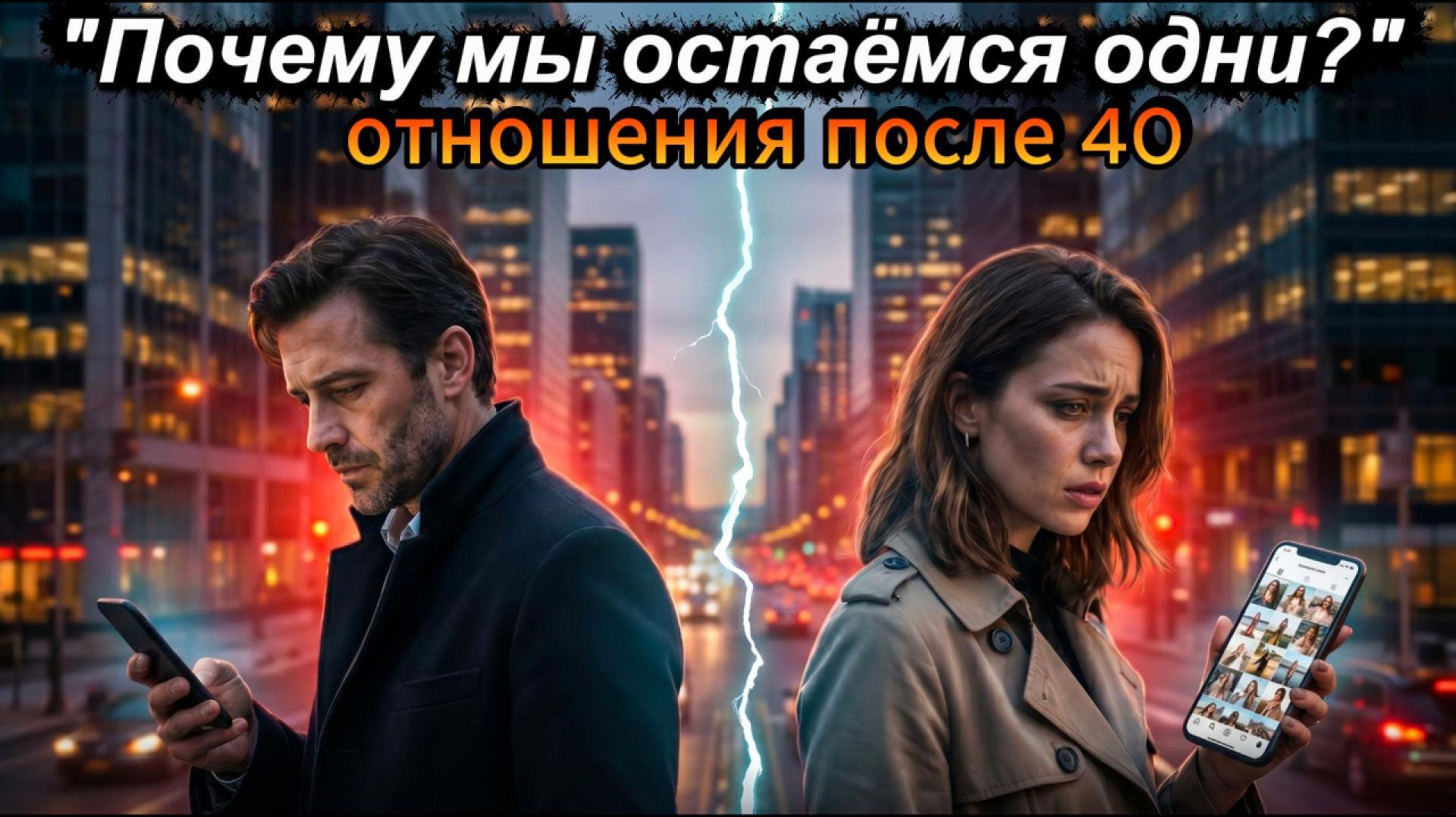 Почему мы остаемся одни. Отношения после 40...