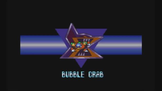 Super Nintendo (Snes) 16-bit Mega Man X 2 Stage 8 Bubble Crab Прохождение