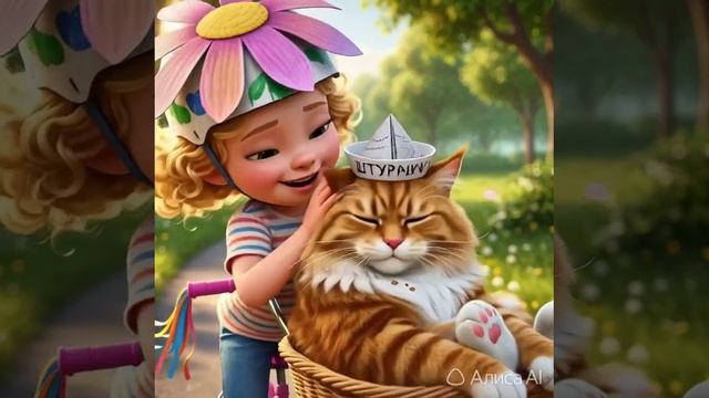 рыжий кот Персик мэйн-Кун.mp4