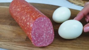 Ну очень вкусный салат! Салат «Деревенский» за 10 минут! Все обалдели, когда попробовали