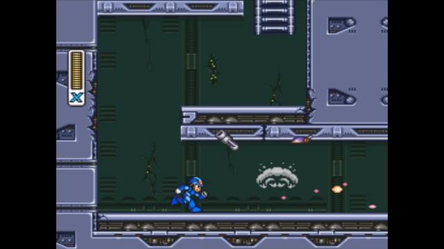 Super Nintendo (Snes) 16-bit Mega Man X 3 #1 Stage 1 Прохождение