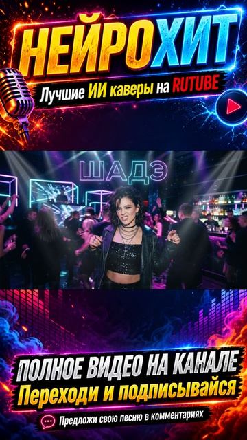 BY ИНДИЯ & XCHO & MOT — Шадэ (ИИ кавер, DANCE CLUB MIX от НЕЙРОХИТ, новые поп песни и музыка 2026)
