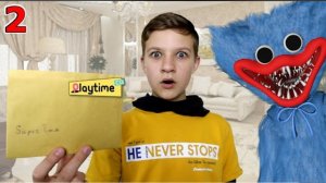 ПИСЬМО из Poppy Playtime! Тиме пришло ПРИГЛАШЕНИЕ  На ФАБРИКУ Хагги Вагги 2 серия