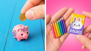 Мир Миниатюр: Удивительные DIY Проекты для Школы! ✨