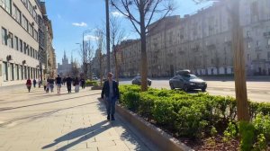 Необычная прогулка по Садовому кольцу Москвы весной 😍 Красивые виды
