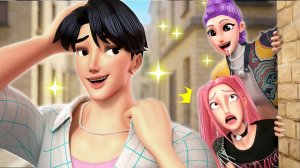 ХАНТРИКС — БОЛЬШОЙ ПОКЛОННИК ДЖИНУ?! KPop Demon Hunters Animation