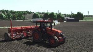 FS25 Kolonia. Сев озимой пшеницы Беларус МТЗ-1221.3