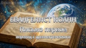 АУДИО БИБЛИЯ*ПИСЬМО ПЕРВОЕ ИОАННА*перевод  древнегреч.*БЕЗ МУЗЫКИ