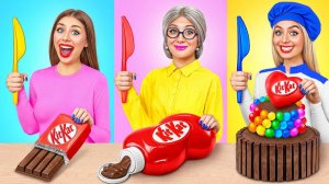Кулинарный Челлендж# Я против Бабушки # Вкусные Рецепты от Mega DO Challenge