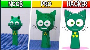 LEGO Tox Pyramix: Нуб, профессионал, хакер! / (Incredibox Sprunki OC)