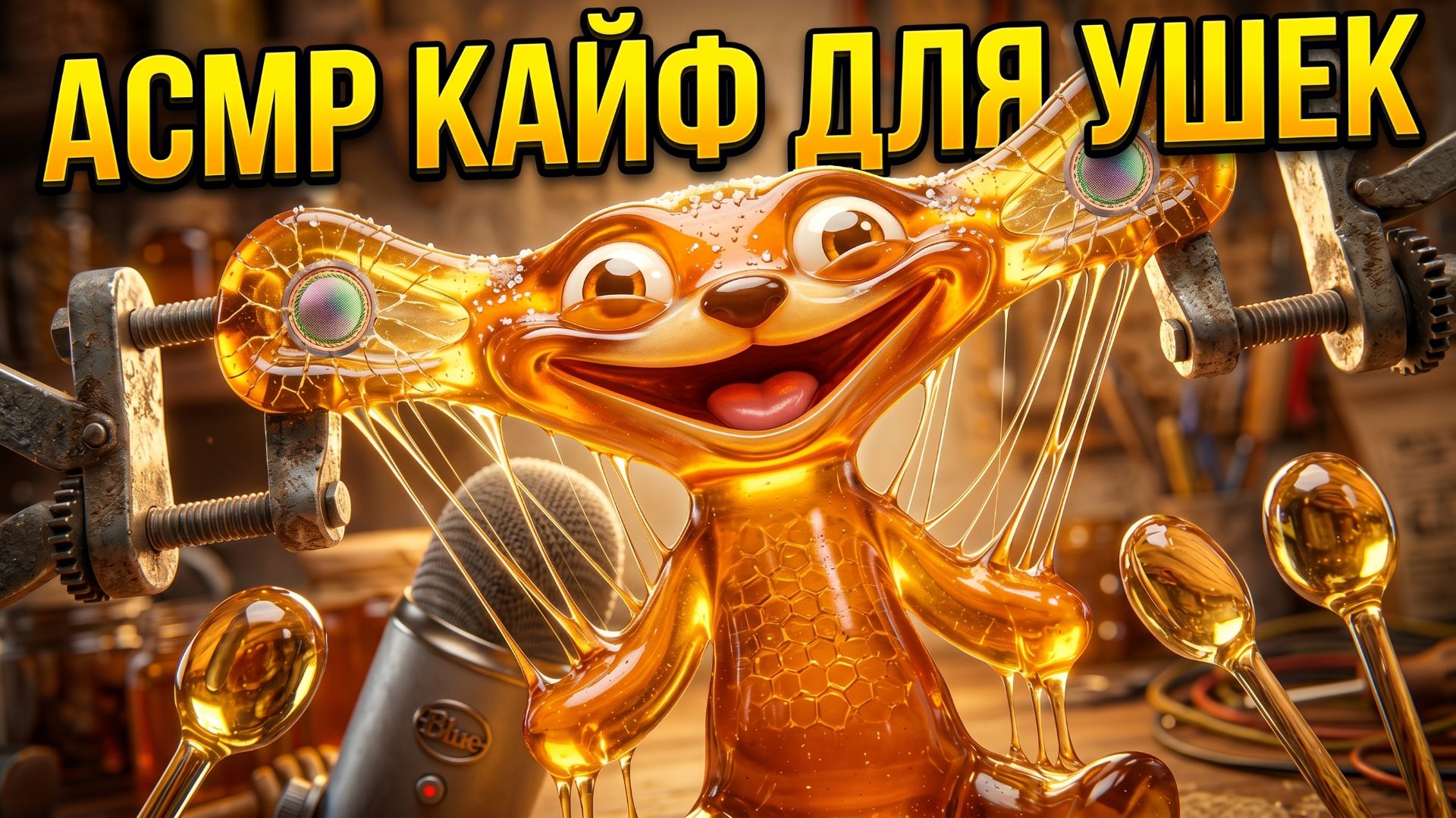 АСМР СКВИШИ 😳 ЗАЙЧИК ПОПАЛ НА ЗАВОД СЛАЙМОВ И АНТИСТРЕССОВ 🏭🐰