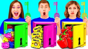 Выбери Правильный Ключ Челлендж # Забавные Кухонные Лайфхаки от TeamTeen Challenge
