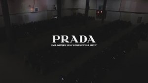 Показ женской коллекции Prada осень-зима 2026-2027