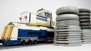 Может ли поезд LEGO тянуть 100 кг?!
