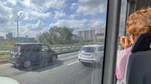 поездка на Ашановском автобусе Паз Vector Next  по маршруту Ашан Изумрудные холмы