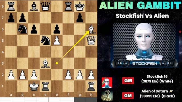 StockfishсыгралИНОПЛАНЕТНЫЙГАМБИТпротивпришельцасегодняна StockfishпротивпришельцаШахматныйгамбитр