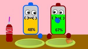 Best Friends!   Asmr Mukbang Animation   Battery Charging Animation   NCR Animation