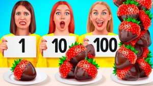 100 Слоев Еды Челлендж # Смешные Кухонные Войны от Mega DO Challenge