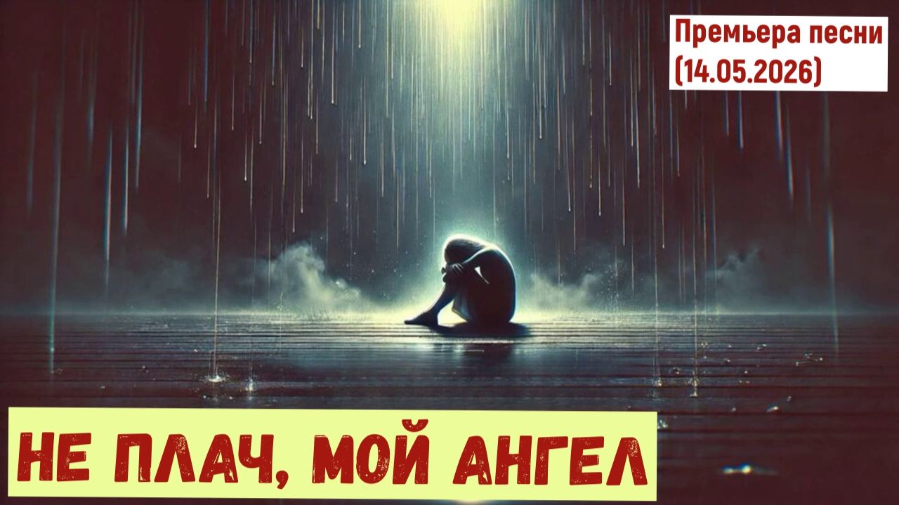 Премьера песни. НЕ ПЛАЧ, МОЙ АНГЕЛ (14.05.2026)
