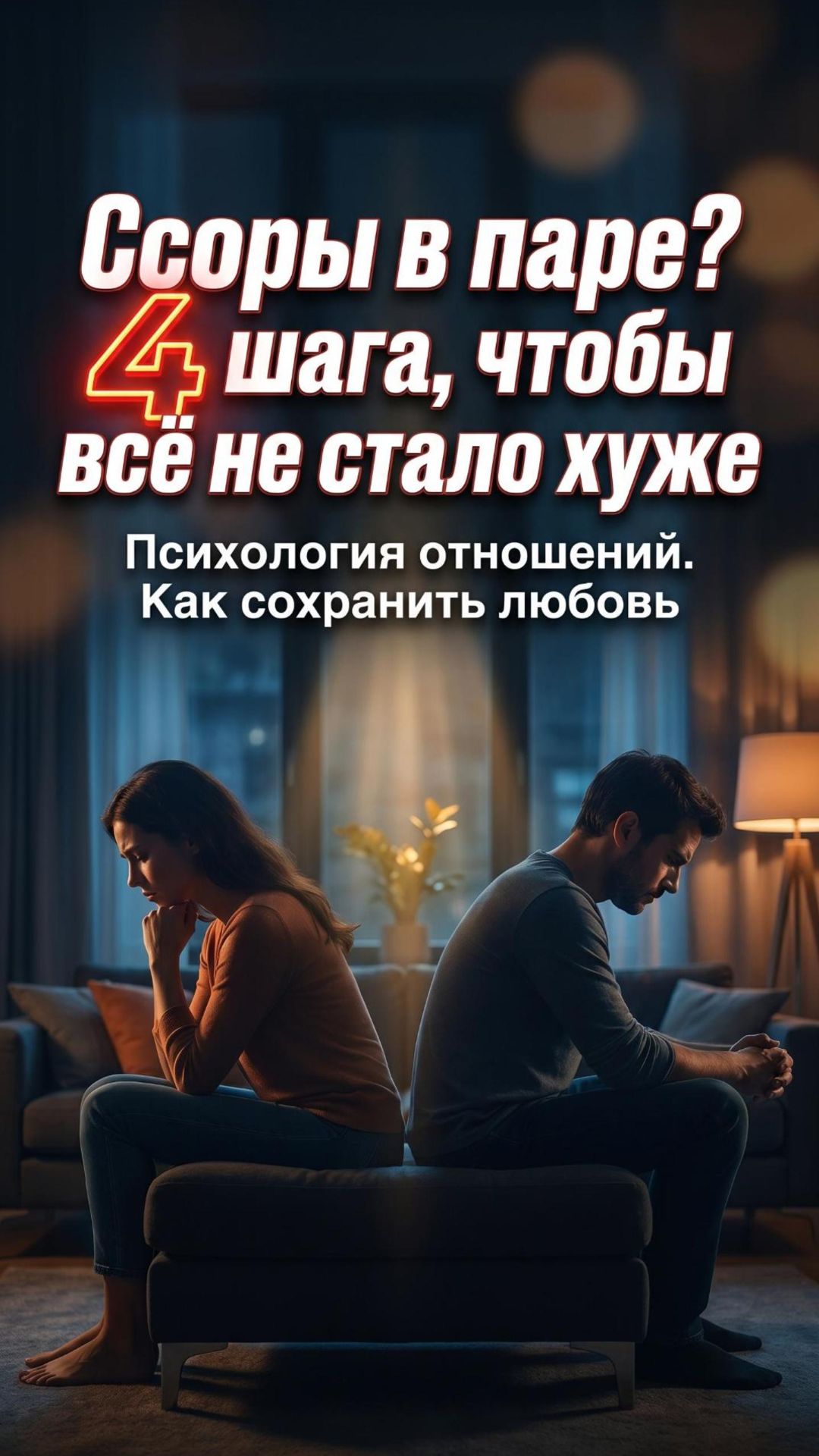 Ссоры закончатся! 4 шага, которые реально спасают